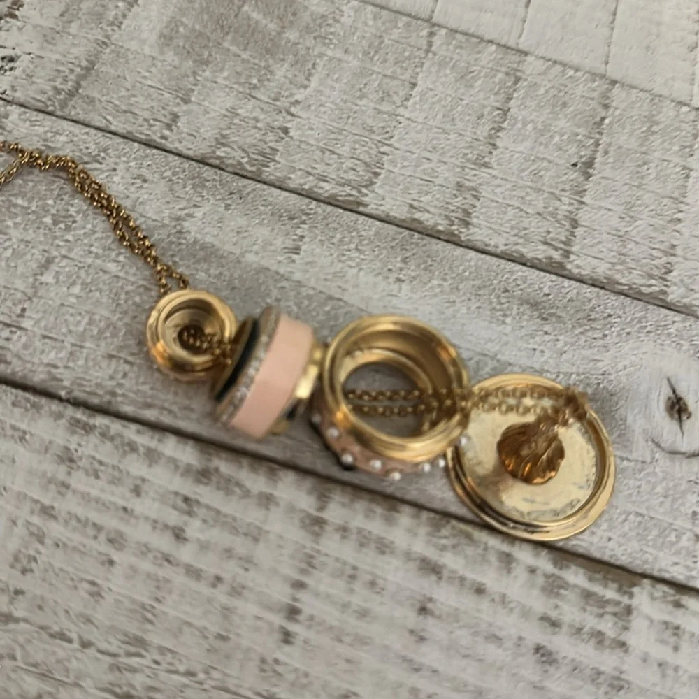 Kate spade take the cake bridal cake pendant necklace - Picture 7 of 11